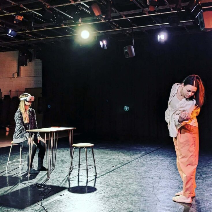 Rehearsing REPLICA at Fabric, Nottingham (December 2024)