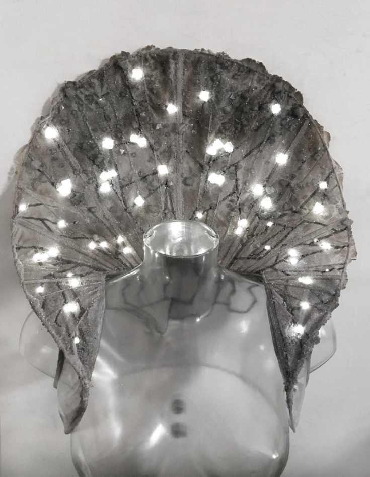 eTextile Crystallography, Melissa Coleman & Rachel Freire