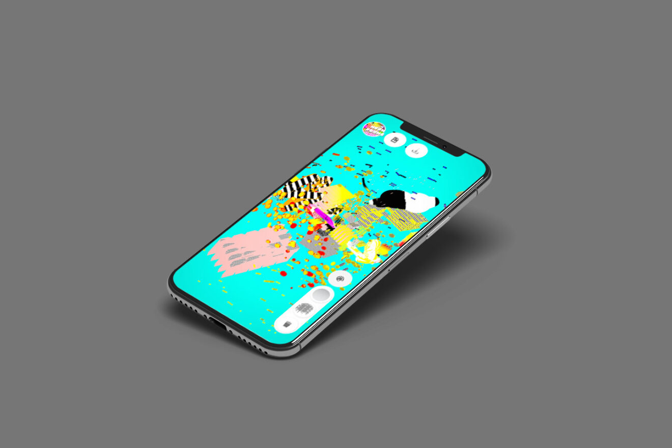 Neon Forms AR mobile app, designed and developed by Will Hurt
